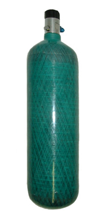 5 Lb Carbon Fiber Bottle - Elongated